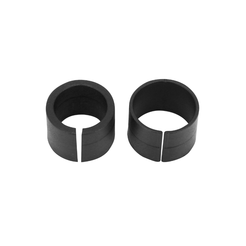 Rétroviseur moto AVOC Nebraska embout de guidon aluminium noir adaptateur plastique 7-8" ou 1" paire homologué CE - vue 4