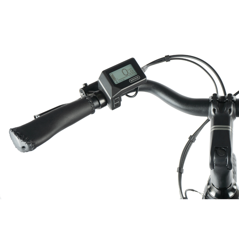 Velo electrique-vae city 28 Leader Fox neba mixte noir 8V shimano nexus moteur central bafang M420 36V 80NM batterie 15AH (16,5'' - H43CM - taille s - pour adulte de 158CM à 168CM) - vue 4
