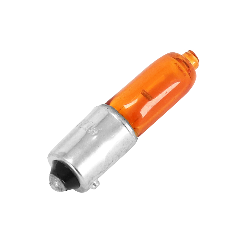 Ampoule halogène miniature H21W 12V 21W culot BAY9S témoin ergots décalés orange clignotant Sélection P2R - vue 2