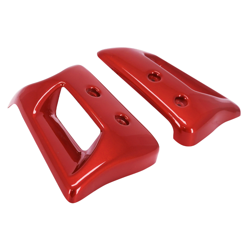 Écope de refroidissement radiateur Peugeot 103 SPX RCX rouge par paire Sélection P2R - vue 2