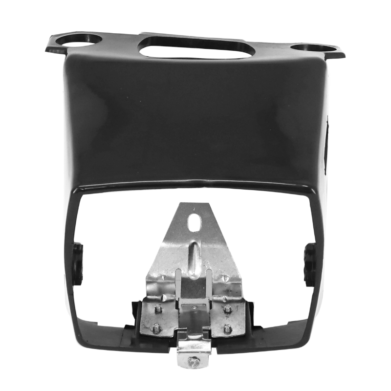 Capot phare-projecteur adaptable Peugeot 103 MVL Vogue noir avec patte et ressort - vue 3