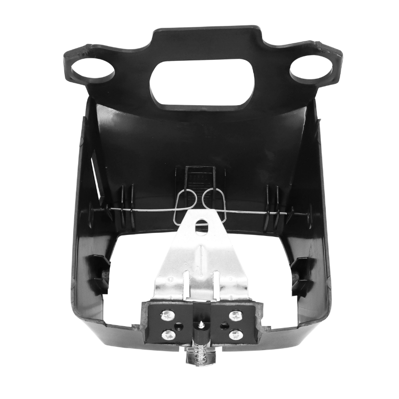 Capot phare-projecteur adaptable Peugeot 103 MVL Vogue noir avec patte et ressort - vue 4