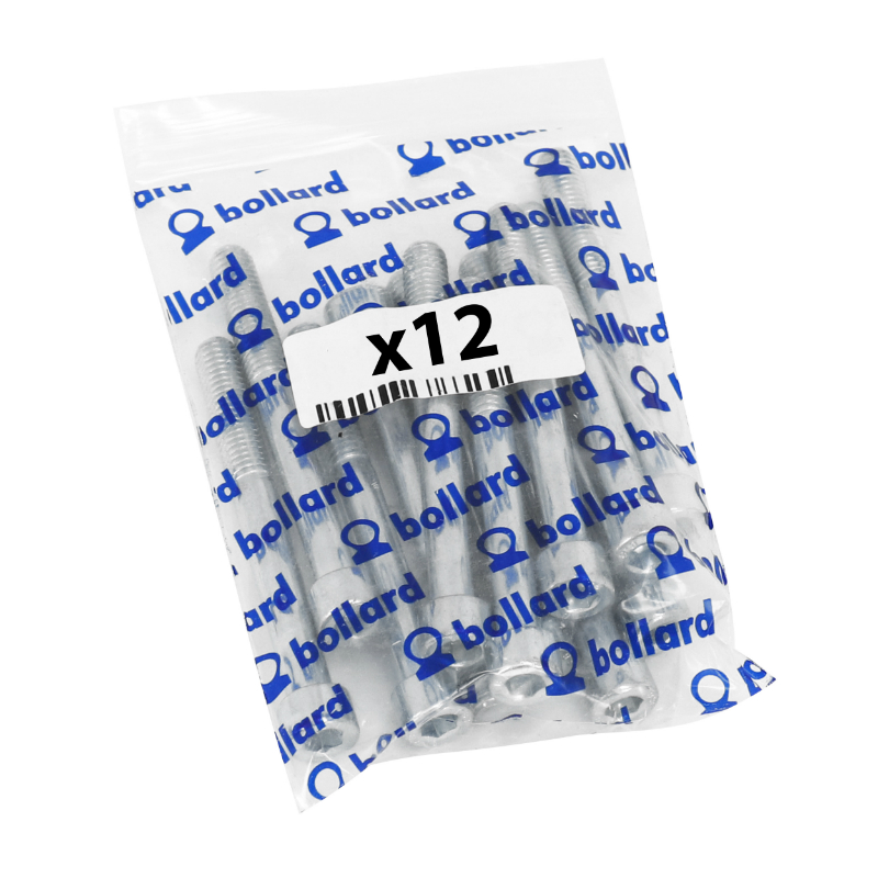 Vis CHC 6 pans creux M8 x 40 mm chromée - Sélection P2R (sachet de 12 pièces) - vue 3