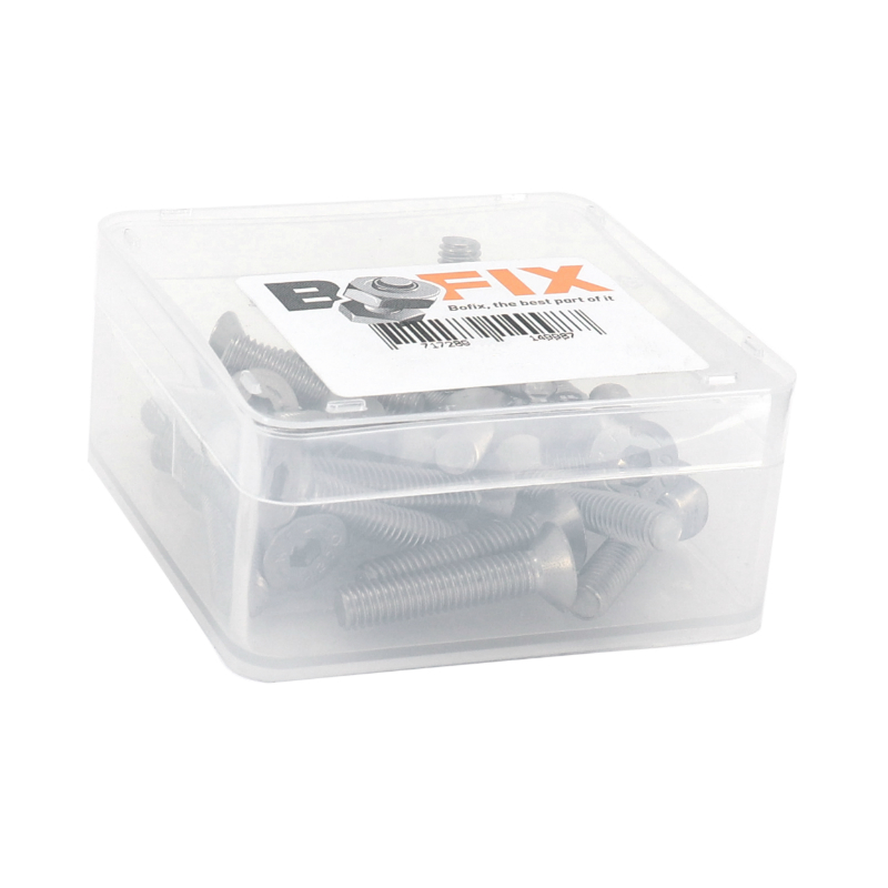 Vis 6 pans creux tête fraisée M6 x 25 mm chrome Sélection P2R (sachet de 25 pièces) - vue 3