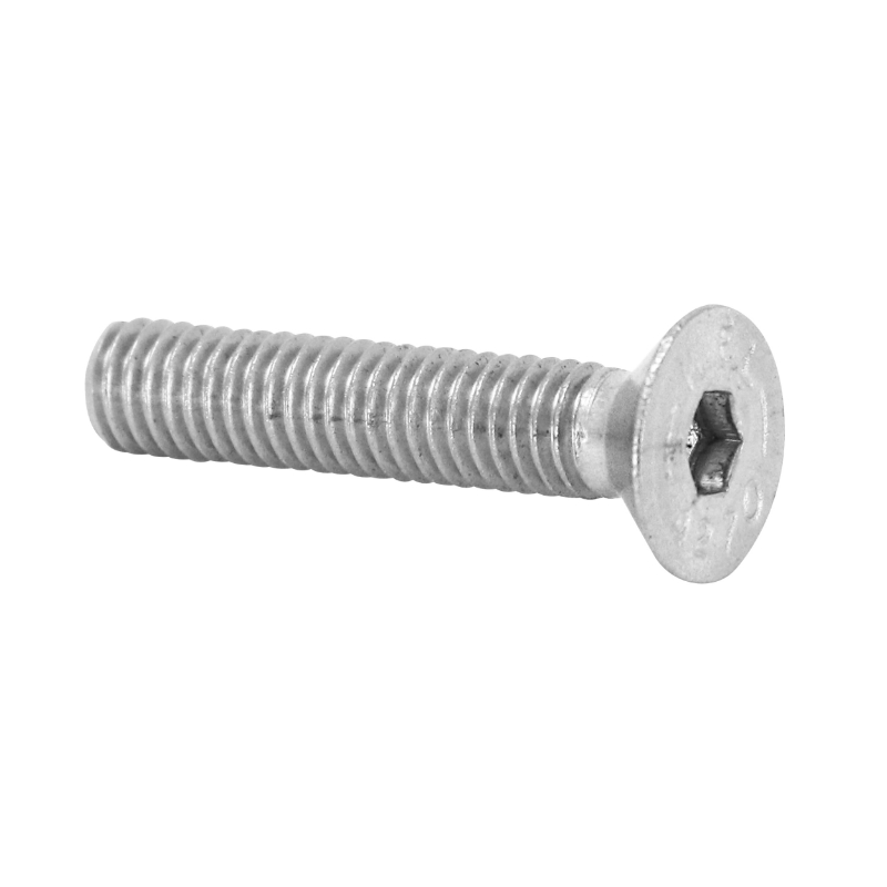 Vis 6 pans creux tête fraisée M8 x 30 mm chrome Sélection P2R (sachet de 10 pièces) - vue 2