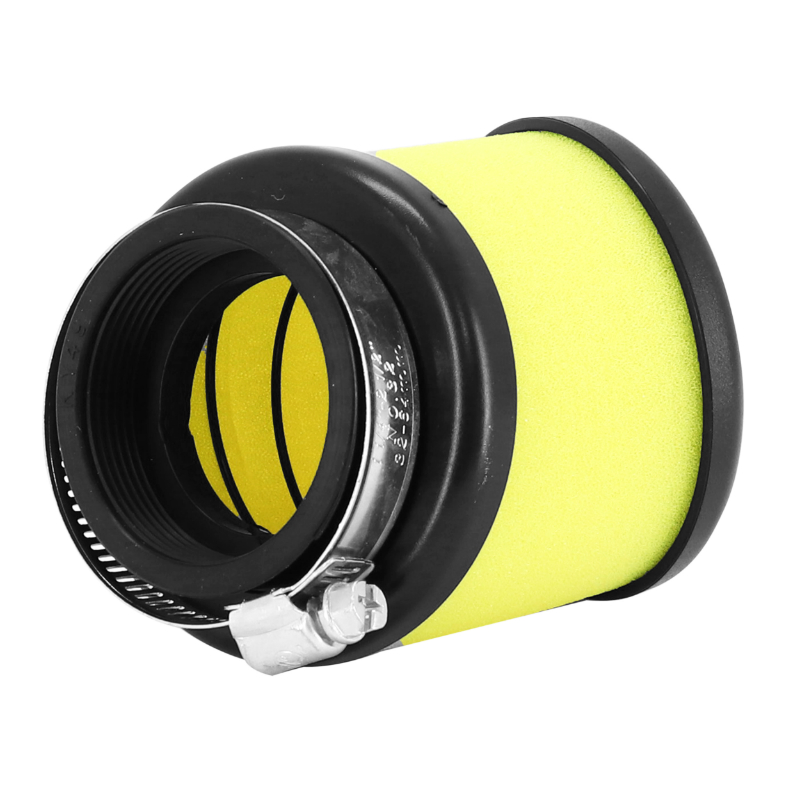 Filtre à air Top Performances mousse jaune noir fixation coude diam 49 mm - vue 2