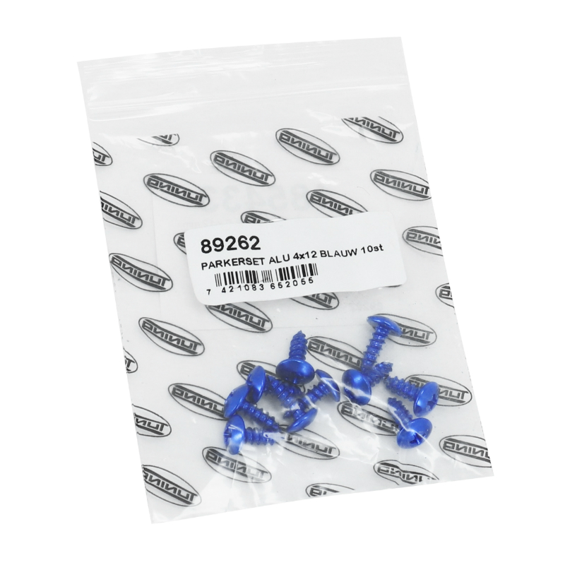 Vis Parker tête ronde 4,0 x 12 mm alu bleu Sélection P2R (sachet de 10 pièces) - vue 3