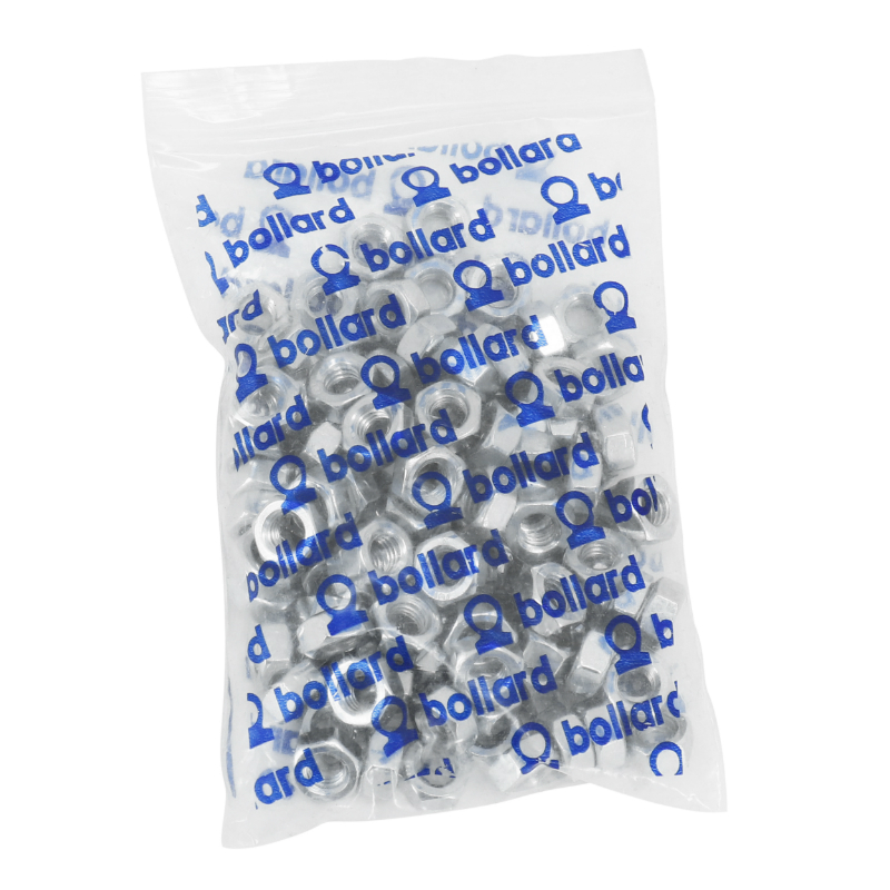 Écrou 6 pans M6 acier zingué (lot de 100) Sélection P2R - vue 2