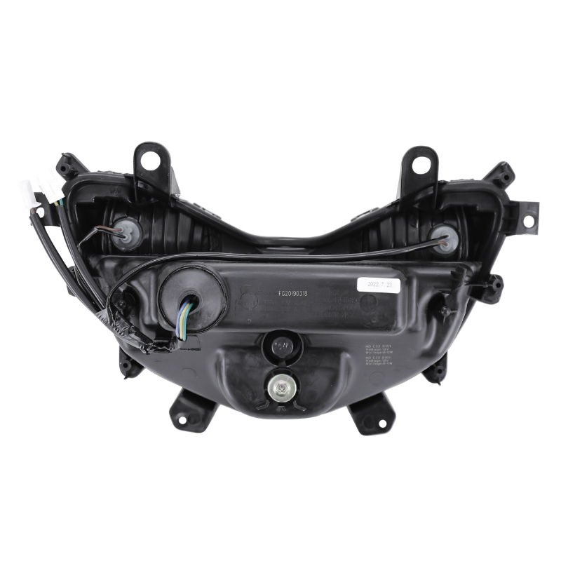Phare-optique Yamaha N-Max 125 2015-2020 homologué CE - vue 3