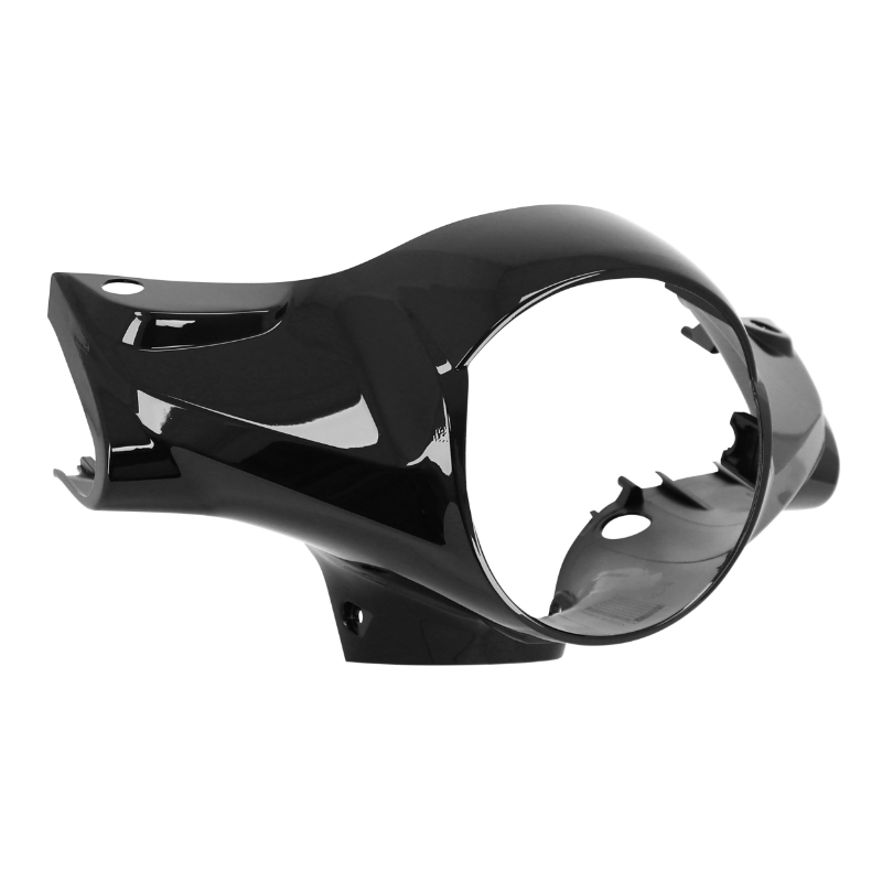 Carrosserie-carénage adaptable SYM Fiddle 2 50 4T 2011-2021 et 125 2010-2014 noir brillant kit 8 pièces P2R - vue 2