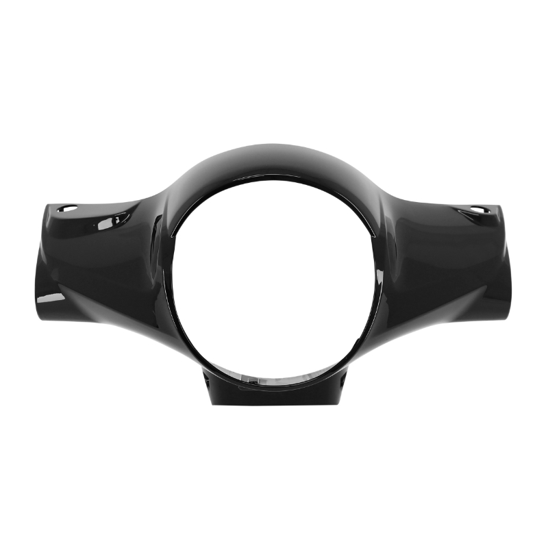 Carrosserie-carénage adaptable SYM Fiddle 2 50 4T 2011-2021 et 125 2010-2014 noir brillant kit 8 pièces P2R - vue 3