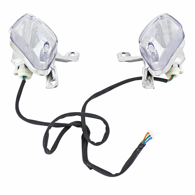 Clignotant adaptable SYM 50 Fiddle 2 4T 2008-2021 / SYM 125 Fiddle 2 2008-2014 arrière gauche et droit (paire) - vue 2