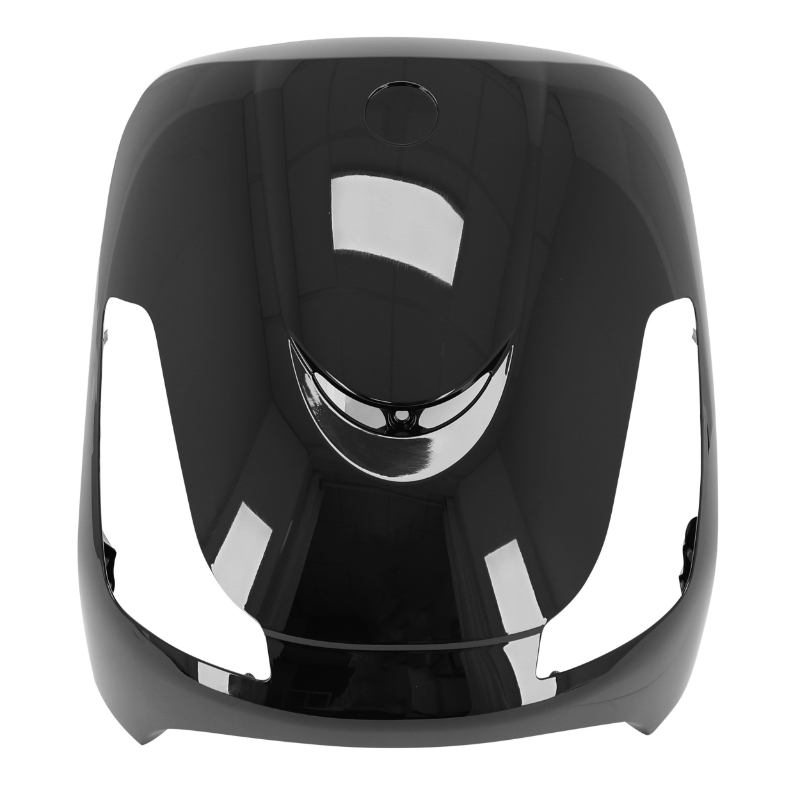 Carénage tablier avant scooter adaptable SYM 50 Fiddle 2 4T 2008-2021 / SYM 125 Fiddle 2 2008-2014 noir brillant P2R - vue 2