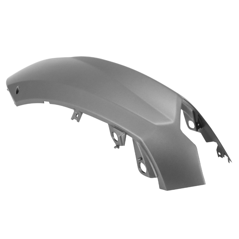 Carénage arrière scooter P2R adaptable Peugeot 50 Kisbee 2T 4T gris mat gauche - vue 2