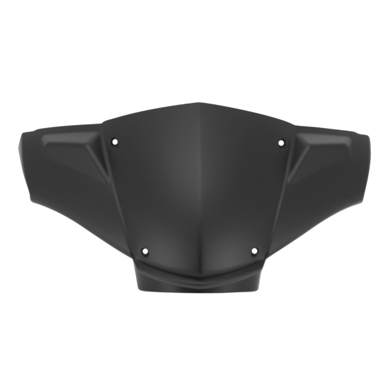 Carénage couvre guidon avant P2R Peugeot Kisbee 50 2T 4T noir mat - vue 2
