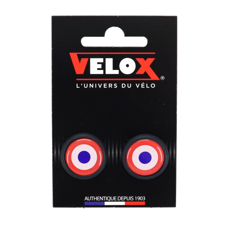 Bouchon de cintre route Velox doming cocarde (par 2) - vue 2