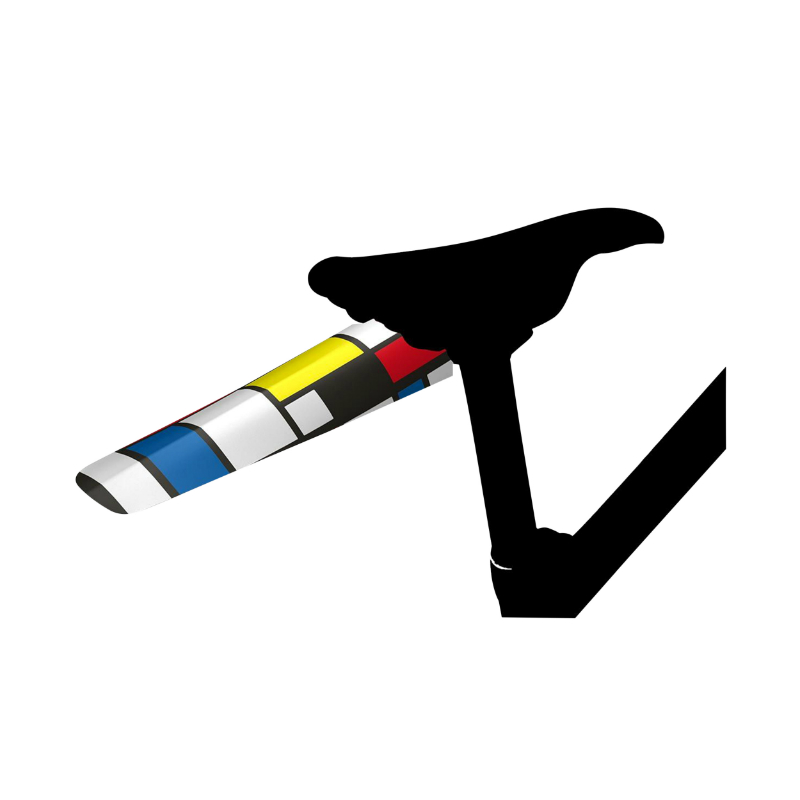 Garde-boue route-VTT clipsable arrière Velox Mondrian - vue 3