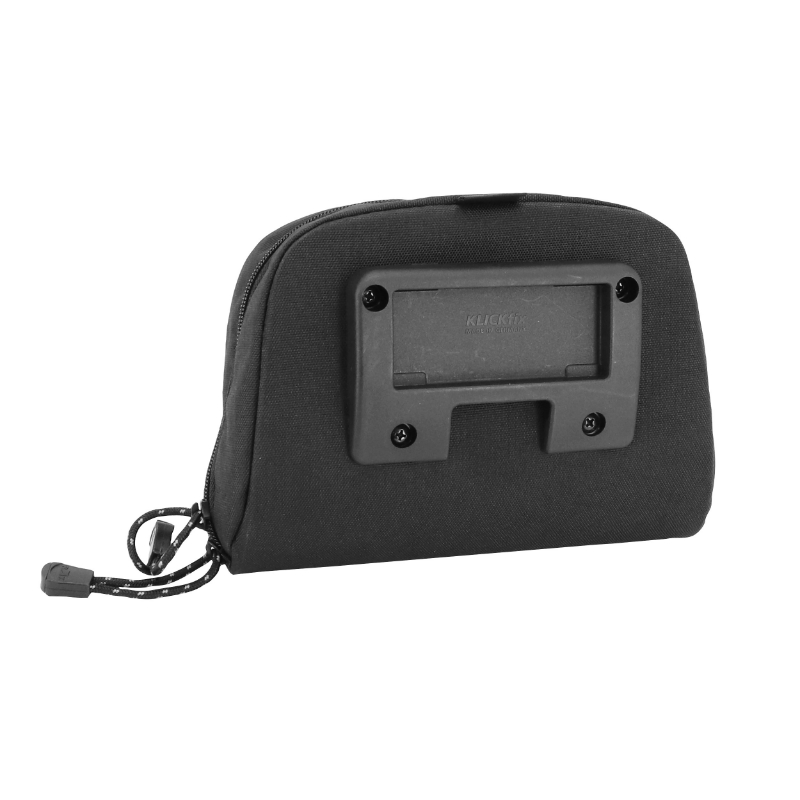 Sacoche de cintre-guidon velo Klickfix baggy mini noir 100% etanche (lg20xl9xh15) - livre sans fixation - vue 3