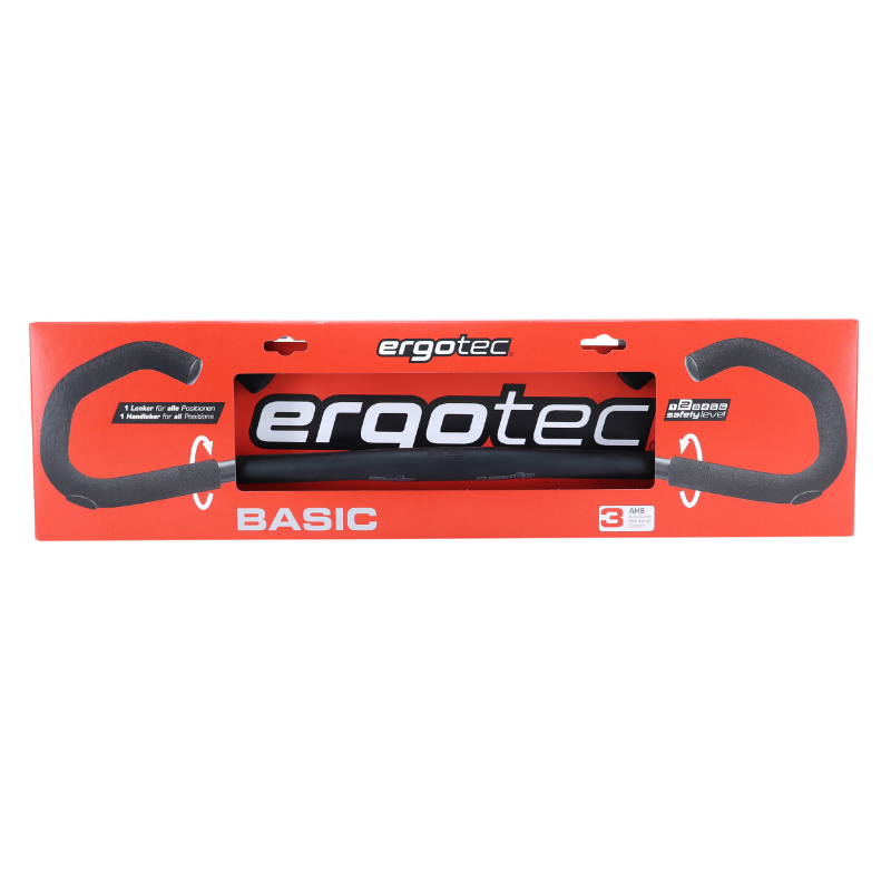 Cintre VTT Ergotec Beach Cruiser acier noir diamètre 25,4 mm longueur 710 mm - vue 4