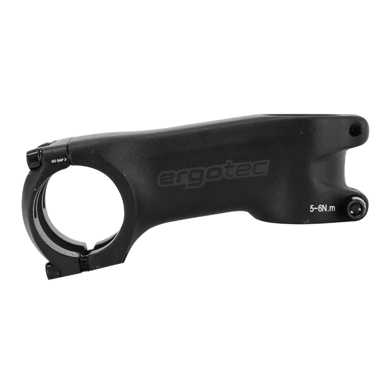 Potence VTT Gravel Ergotec Hake Aluminium Noir 80 mm Cintre 31,8 mm Fourche 1"1/8 - vue 2