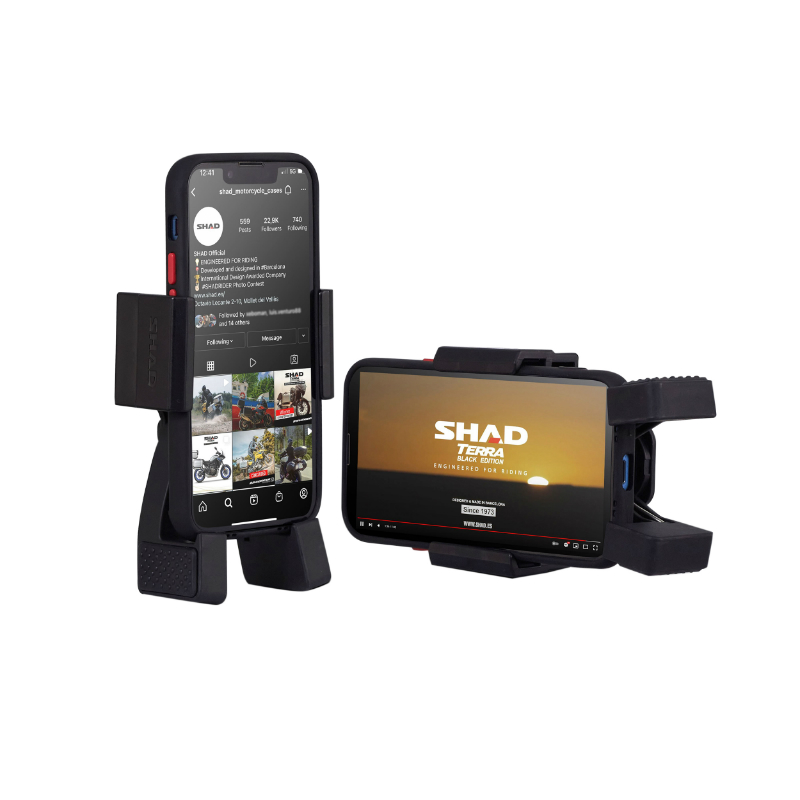 Support smartphone-telephone-gps Shad x-frame fixation sur guidon (pour telephone 180X90MM) (X0SG00H) - vue 6