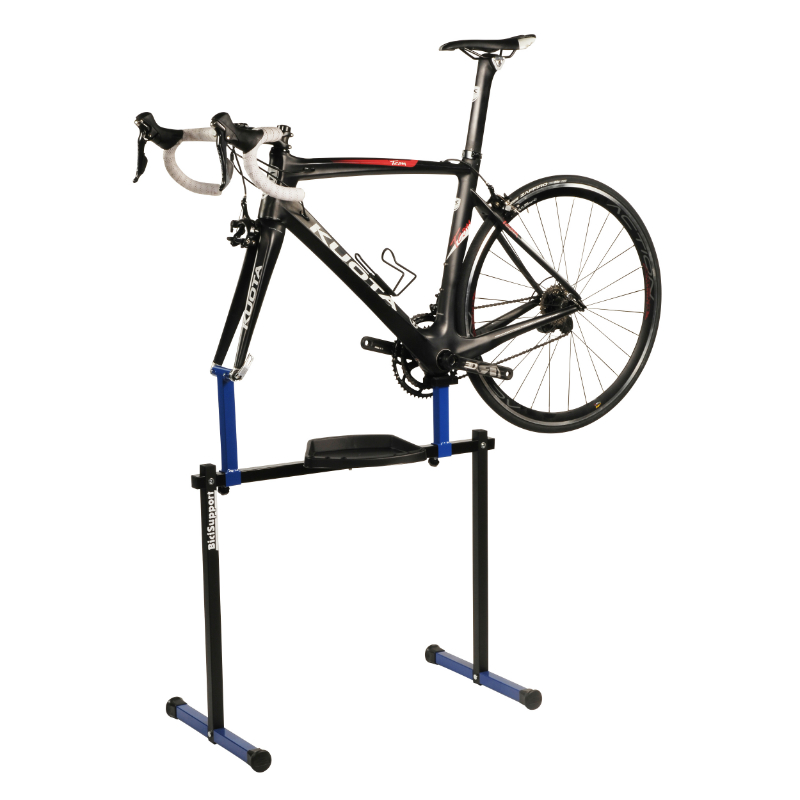 Pied de montage-réparation vélo H 91 cm 45x87 cm (inclus adaptateur) Bicisupport - vue 2