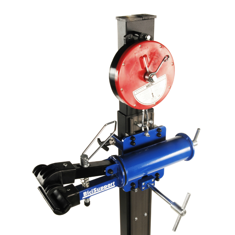 Pied d'atelier de reparation velo professionnel assistee (equilibreur reglable) -Bicisupport- supporte 35KGS - vue 4