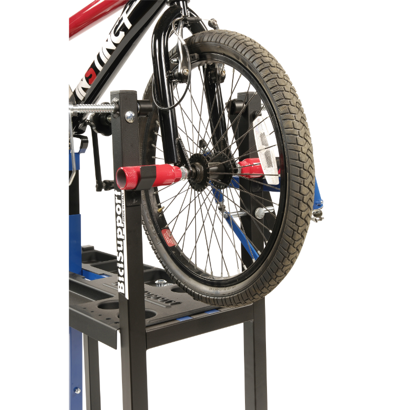 Pied de montage réparation vélo BICISUPPORT h 98 cm 46x88 cm avec adaptateur - vue 7