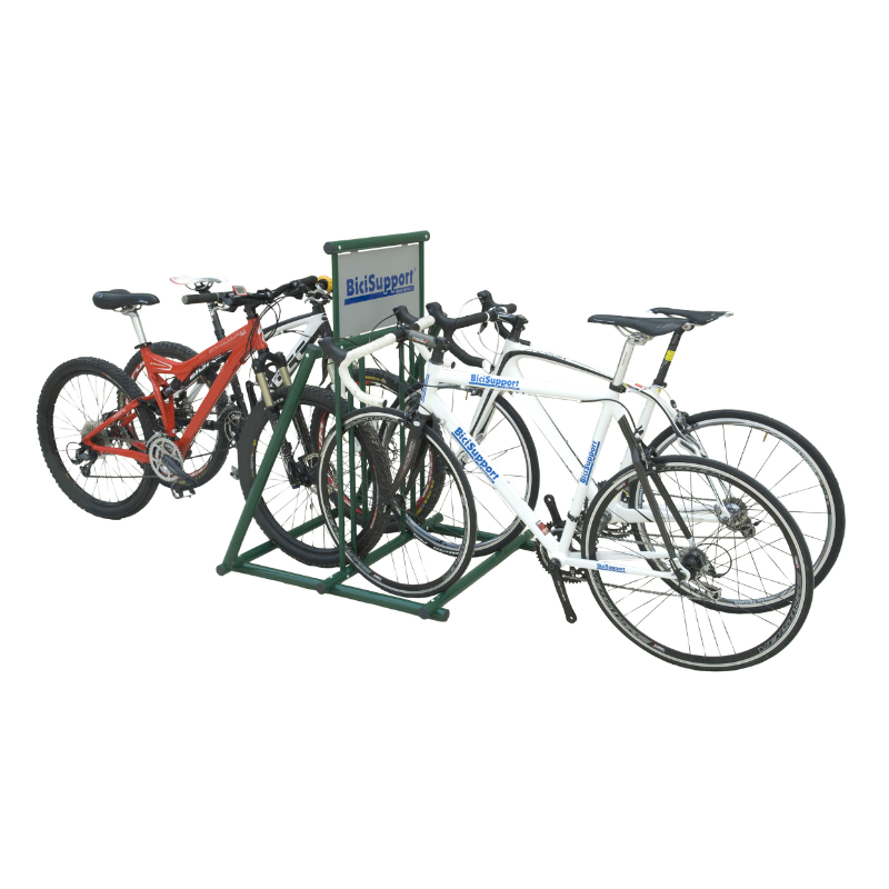 Garage 4 vélos extérieur Bicisupport - vue 2