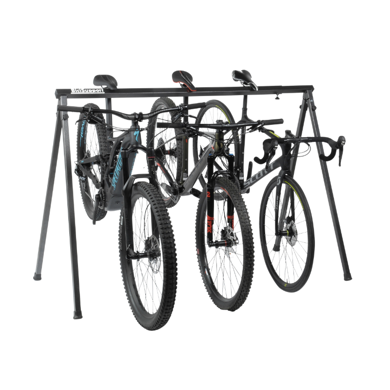 Présentoir de magasin 8 à 10 vélos pliable et réglable BICISUPPORT - vue 2