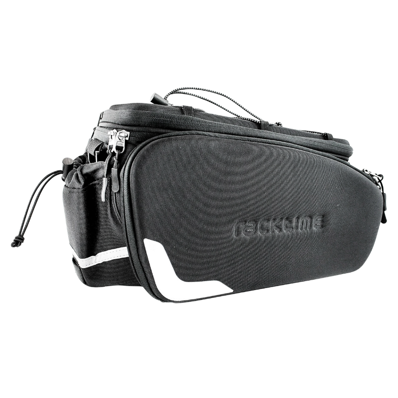 Sacoche arriere velo Racktime odin 2.0 noir fixation porte bagage (l 37CM x l 24CM x h 24CM) - compatible systeme Racktime snapit 2.0 (avec sacoches laterale rabatables) monte chez scott - vue 4