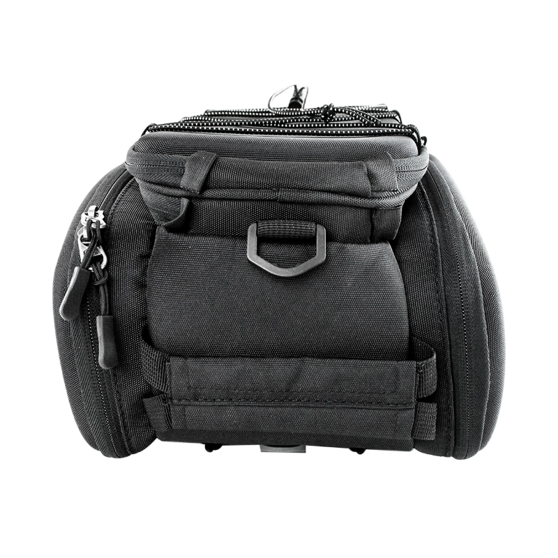 Sacoche arriere velo Racktime odin 2.0 noir fixation porte bagage (l 37CM x l 24CM x h 24CM) - compatible systeme Racktime snapit 2.0 (avec sacoches laterale rabatables) monte chez scott - vue 5