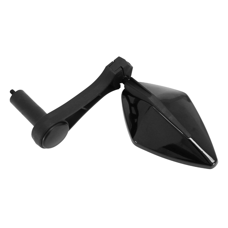 Rétroviseur vélo Newton Losan noir fixation cintre gauche ou droit (miroir 10×5,5 cm) - vue 5