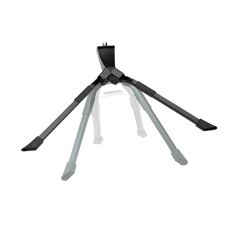 Bequille velo double centrale Ursus hooper foot 26" pliable alu noir (275MM) - supporte poids 50KGS (livre sur carte) - vue 2