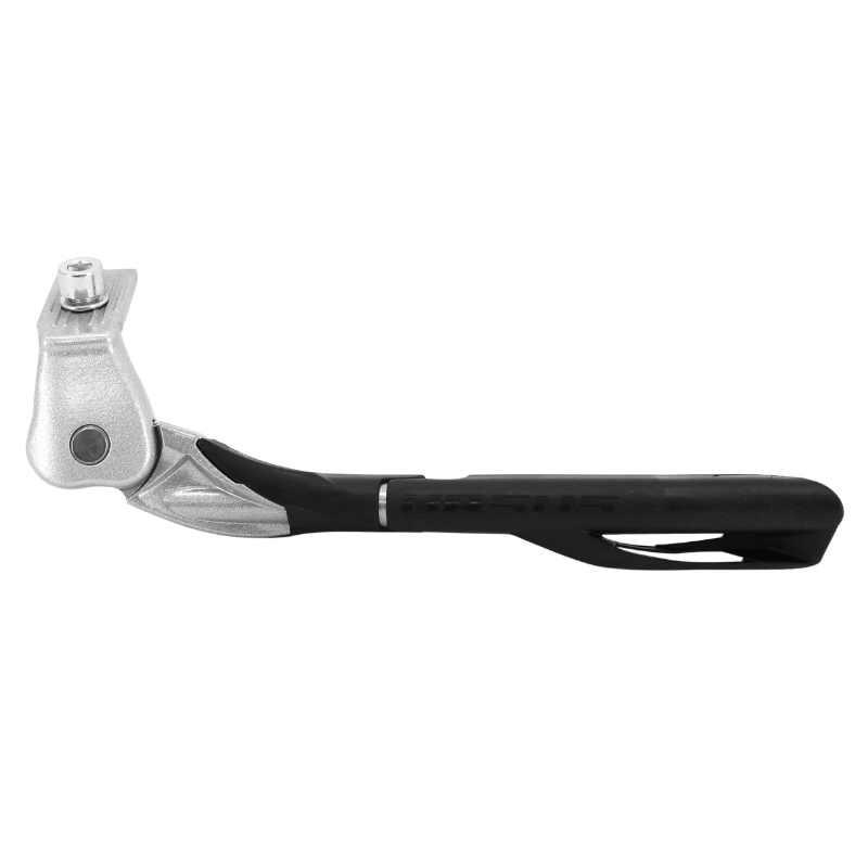 Bequille velo laterale Ursus wave rear 24"-26"-28" argent-noir - supporte 35KGS (livre sur carte) - vue 2