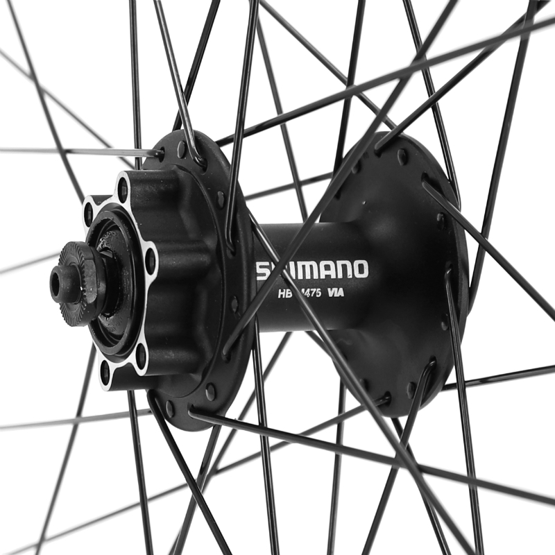 Roue VTT 26" Velox avant disque 6 trous moyeu Shimano M475 jante 21C - vue 3