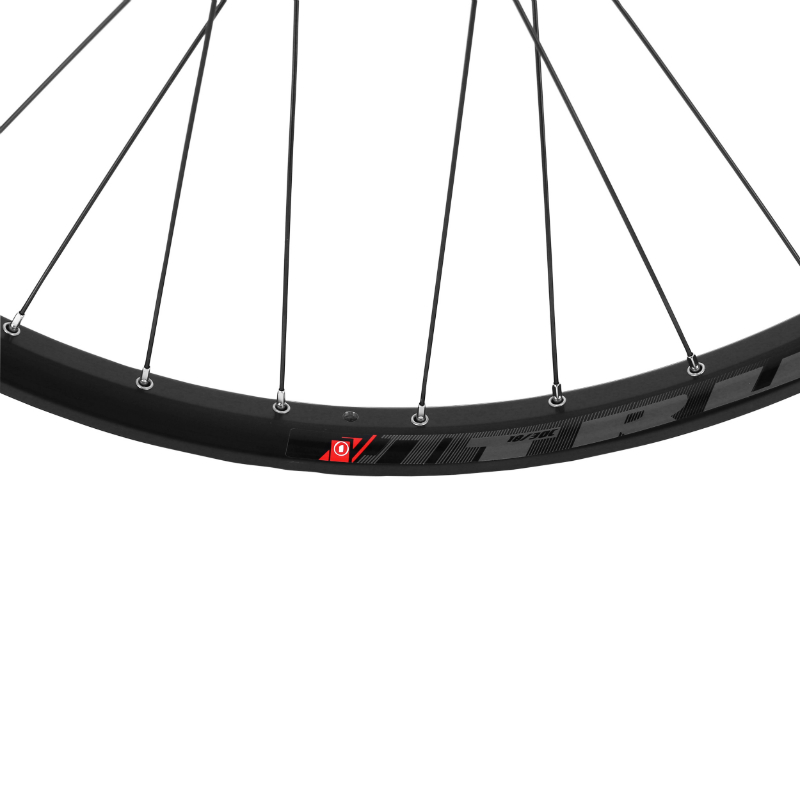 Roue VTT disque 29" trucky 30 tubeless ready arriere noir moyeu Velox roulement disque 6 trous 12-11-10V axe traversant 12-142 jante 30C 32 rayons) -poids max 250 KG - vue 3