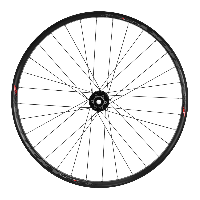 Roue VTT 27.5" Trucky 30 Tubeless Ready Avant Noir Velox Disque 6 Trous Axe Traversant 15-100 - vue 2