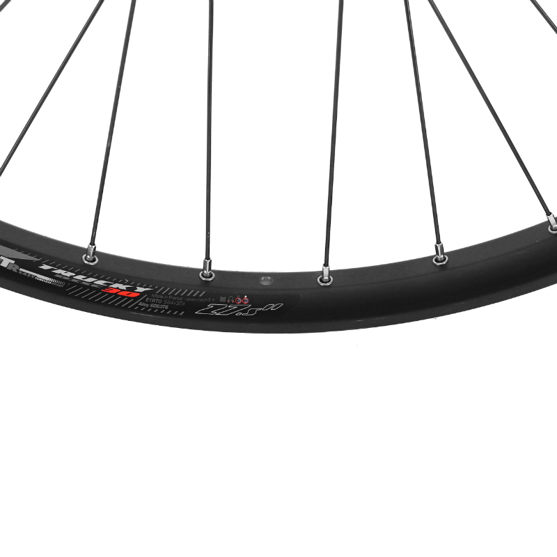 Roue VTT 27.5" Trucky 30 Tubeless Ready Avant Noir Velox Disque 6 Trous Axe Traversant 15-100 - vue 3