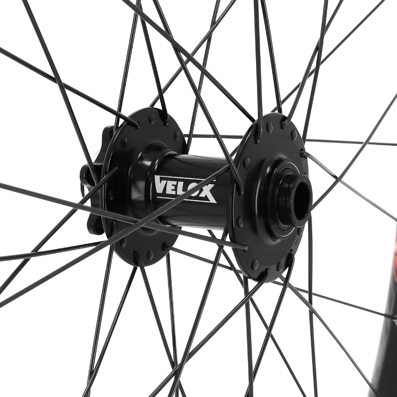 Roue VTT 27.5" Trucky 30 Tubeless Ready Avant Noir Velox Disque 6 Trous Axe Traversant 15-100 - vue 4