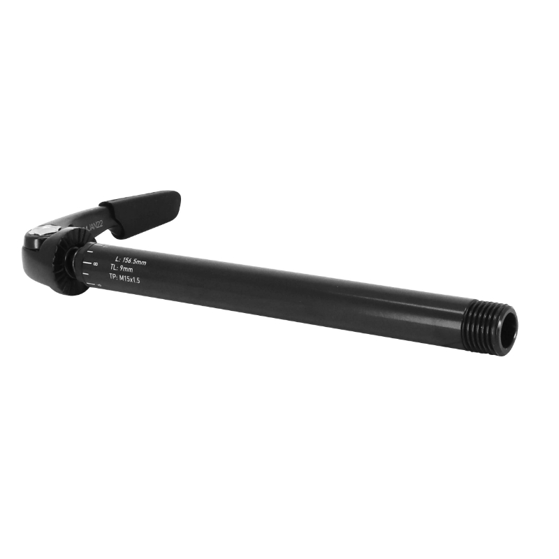 Axe traversant - blocage roue boost avant Rockshox filetage M15 x 1.5 MM maxle ultimate 15 x 110 noir pike-lyrik (158 MM hors butee dont filetage 9 MM) pour B1-YARI - vue 2