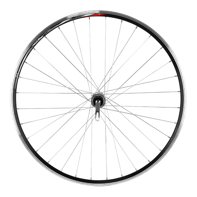 Roue route arrière 700 Velox CFX patin blocage moyeu Velox cassette Shimano 10-9-8V 32 rayons galvanisé jante 13C noir - vue 2