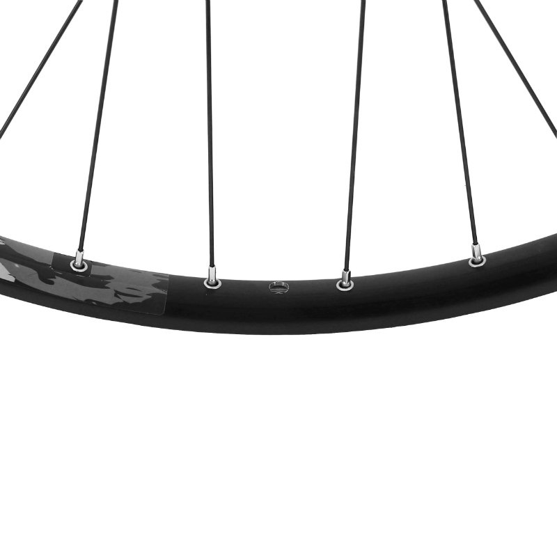 Roue VTT arrière 29" VELOX Karma disque 6 trous blocage moyeu noir cassette Shimano 11-10-9-8V 32 rayons jante 21C - vue 3