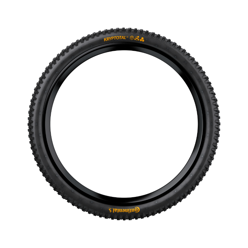 Pneu VTT Continental Kryptotal Enduro 27.5 x 2.60 Soft Tubeless Ready TS Arrière - vue 3
