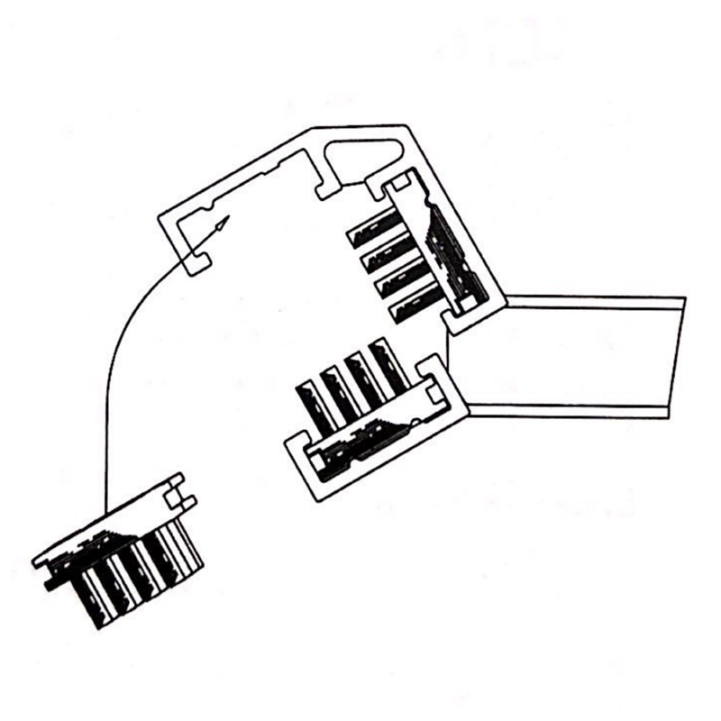 Brosse-pinceau de nettoyage chaîne moto Buzzetti - vue 2