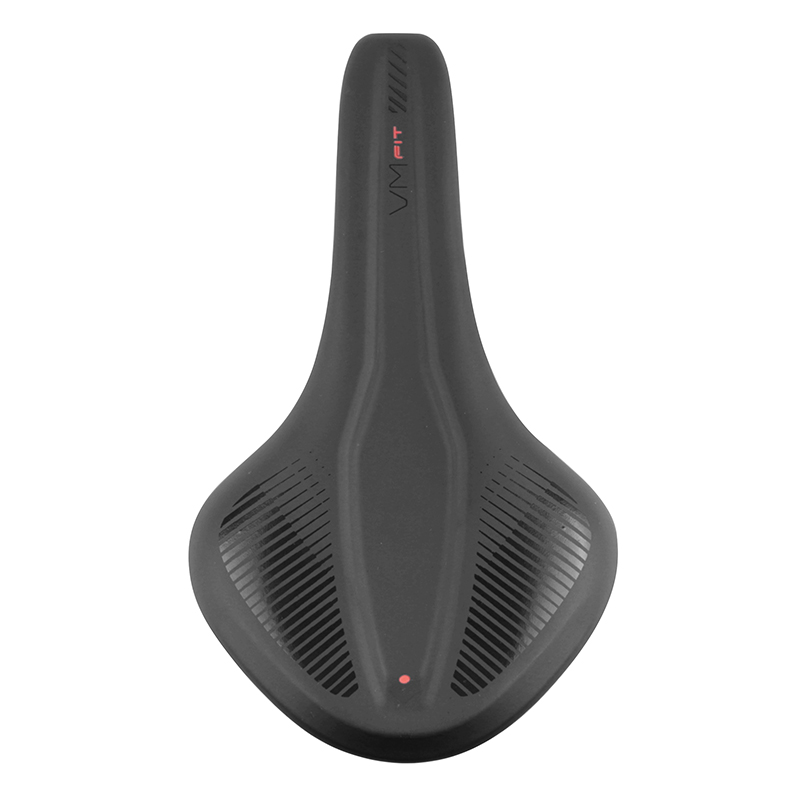 Selle Newton route VM-Fit courte noir 250x145 mm rail noir - vue 2