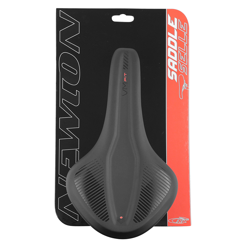 Selle Newton route VM-Fit courte noir 250x145 mm rail noir - vue 6