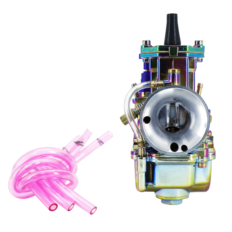Carburateur PWK 21 titanium à boisseau plat avec powerjet et starter à tirette P2R - vue 5