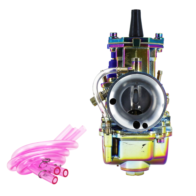 Carburateur P2R type PWK 26 titanium à boisseau plat avec powerjet et starter à tirette - vue 5