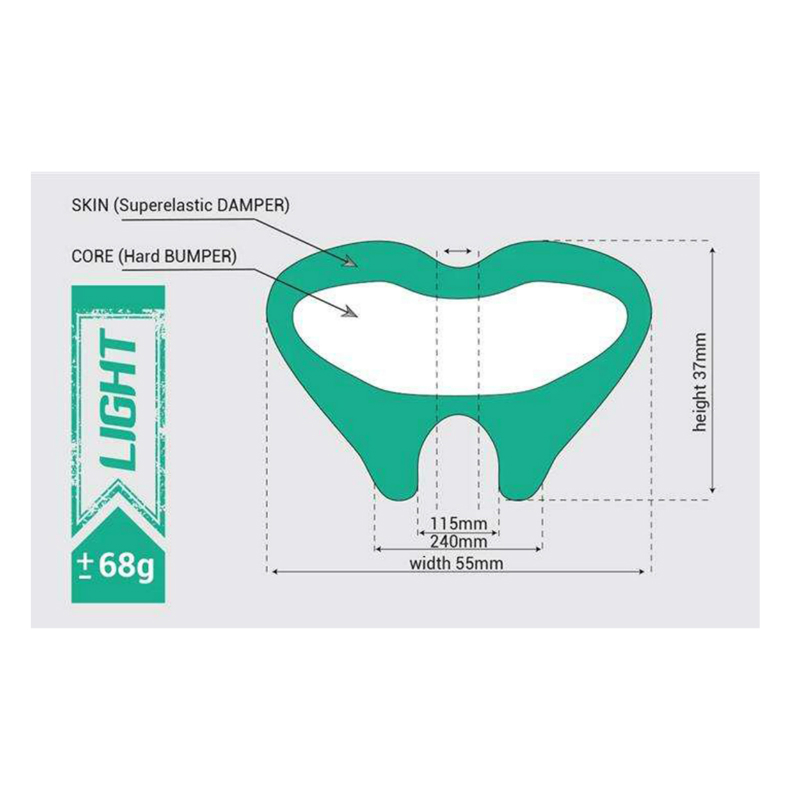 Mousse anticrevaison pneu VTT tubeless Switch loop light 68GRS roue 26"-27.5"-29" de 2.1 à 2.40 (vendu a l'unite) - vue 3